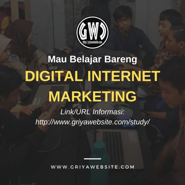 GWC - BELAJAR BARENG DIGITAL INTERNET MARKETING